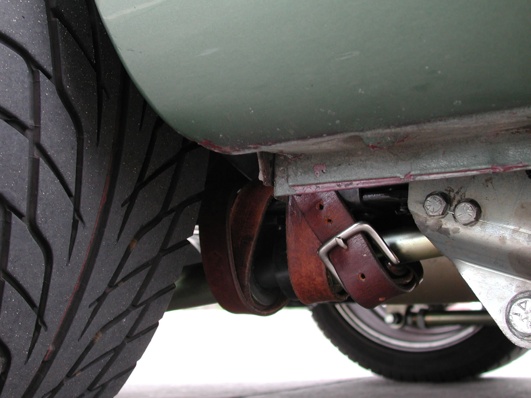 This is why I didn't go on the cruise.  Darn traction bar broke.