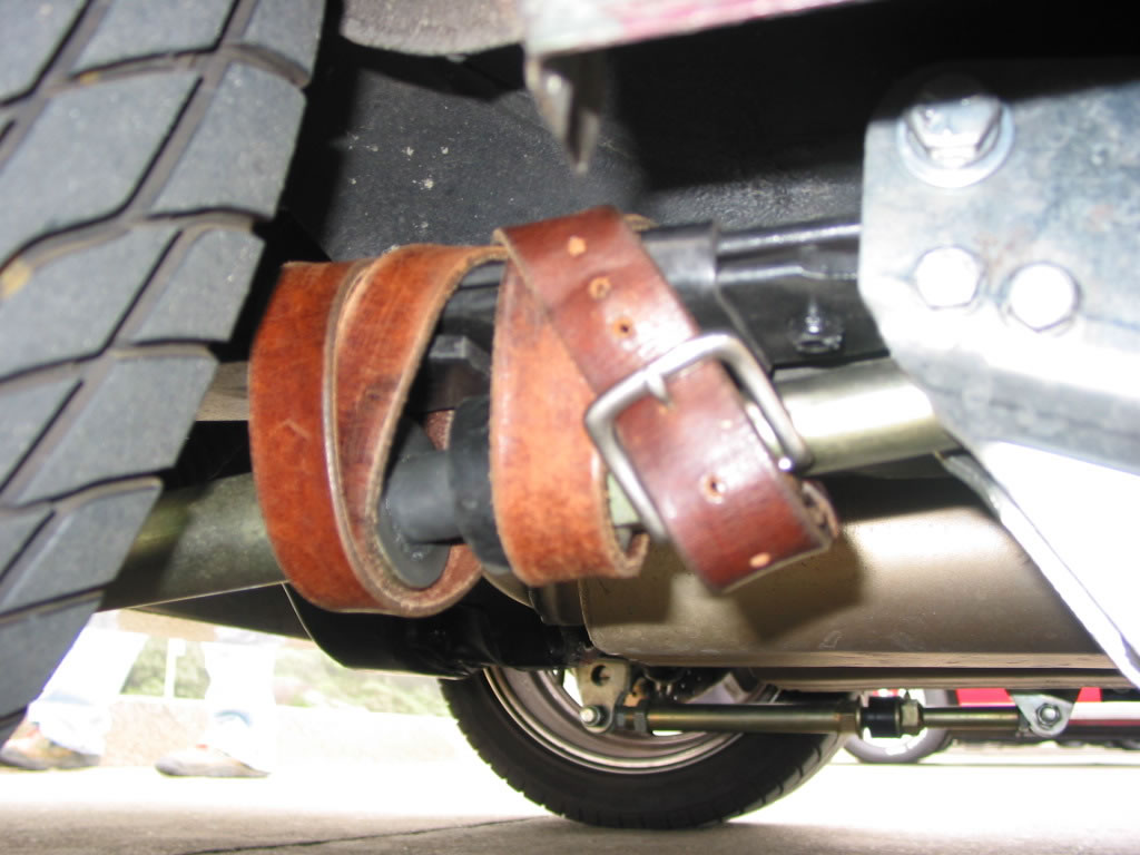 American ingenuity.  Don't break or Kent will belt you too!