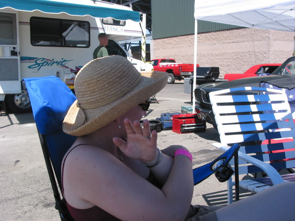 Shaun's wife, Chris