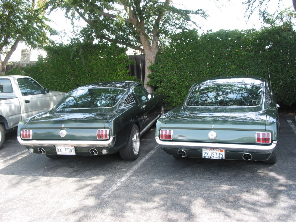 NorCal-VMF post-non-cruise.  Parking lot after lunch.