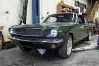 It is finally looking like a complete car again.