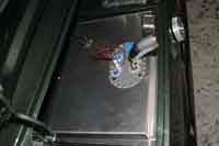 The fuel cell is in place.  The plumbing still needs to be done.