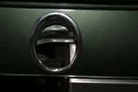 The exhaust comes out here.  It fit the last time, so should this time as well.  I hope...