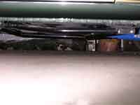 Closer view of TCP subframes from the side of the car