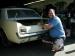 Chris Jilg and a "project" car.